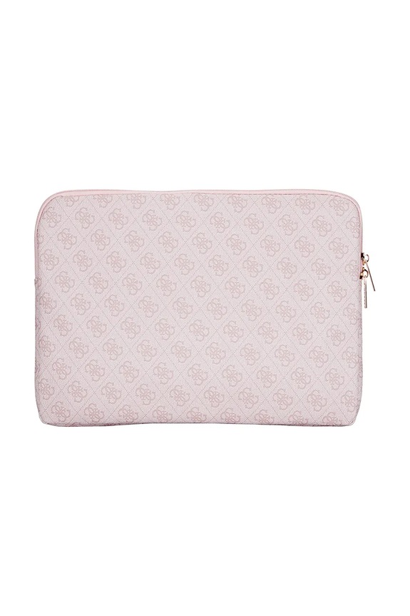 Lifestyle Guess husă laptop Sleeve 14" 4G Zipper Pocket Triangle Logo GUCS14ZP4DPTP roz
