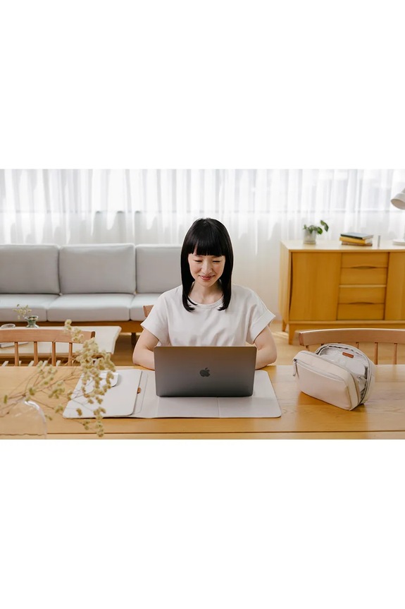 Θήκη φορητού υπολογιστή Orbitkey Hybrid Laptop Sleeve KonMari 14" WH41.STO.508