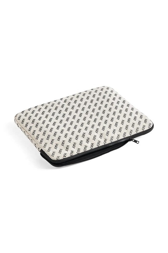 Lifestyle HAY husa laptop Logo 35 x 1,5 x 26 cm AD568.A586 alb