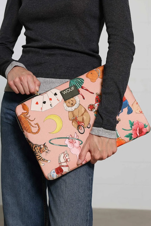 Θήκη φορητού υπολογιστή WOUF Circus 13" & 14" SS250009 πολύχρωμο