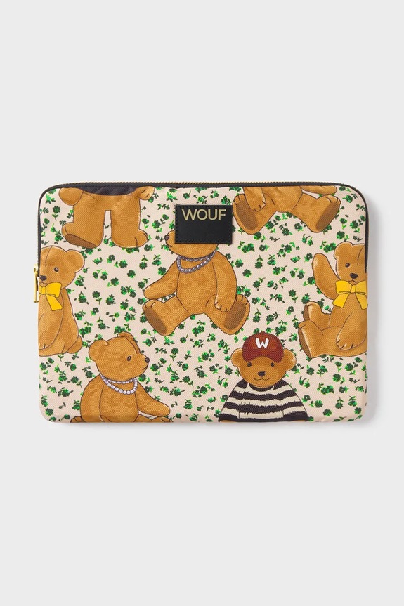 WOUF fodera per ipad Cute 29 x 21 x 2 cm beige SI250013