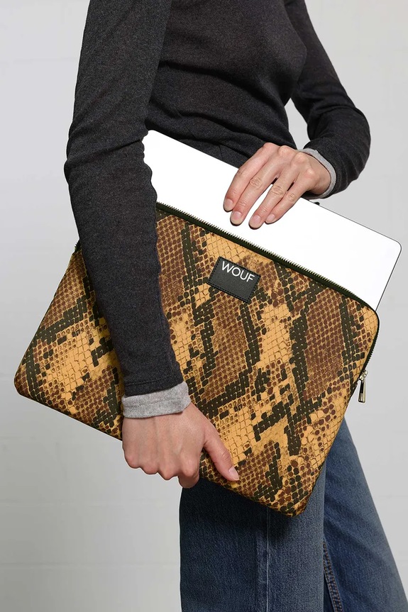 WOUF pokrowiec na laptopa Boa 13" & 14" SS250016 brązowy