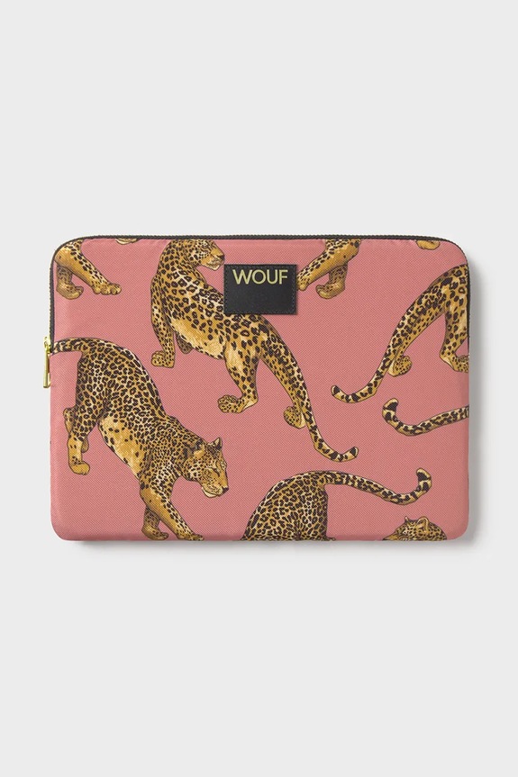 Θήκη φορητού υπολογιστή WOUF Blush Leopard 29 x 21 x 2 cm πολύχρωμο SI250017