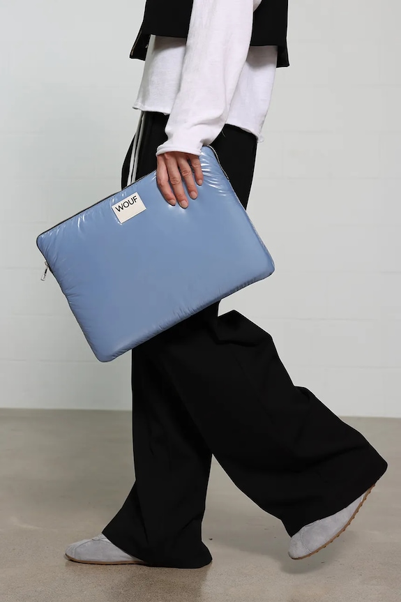 Θήκη φορητού υπολογιστή WOUF Royal 13" & 14" SS250025 μπλε