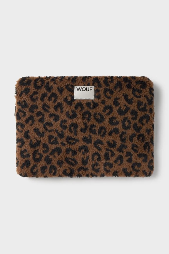 Θήκη φορητού υπολογιστή WOUF Simona 13"&14" καφέ SS250030