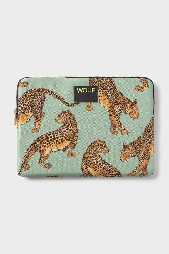 WOUF pokrowiec na ipada Emerald Leopard 29 x 21 cm multicolor SI260002