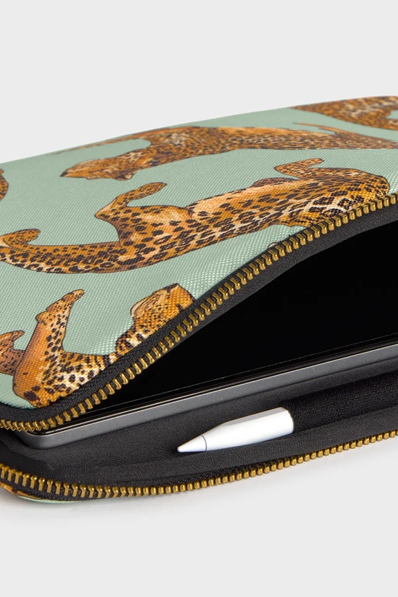 Lifestyle WOUF pokrowiec na ipada Emerald Leopard 29 x 21 cm SI260002 multicolor