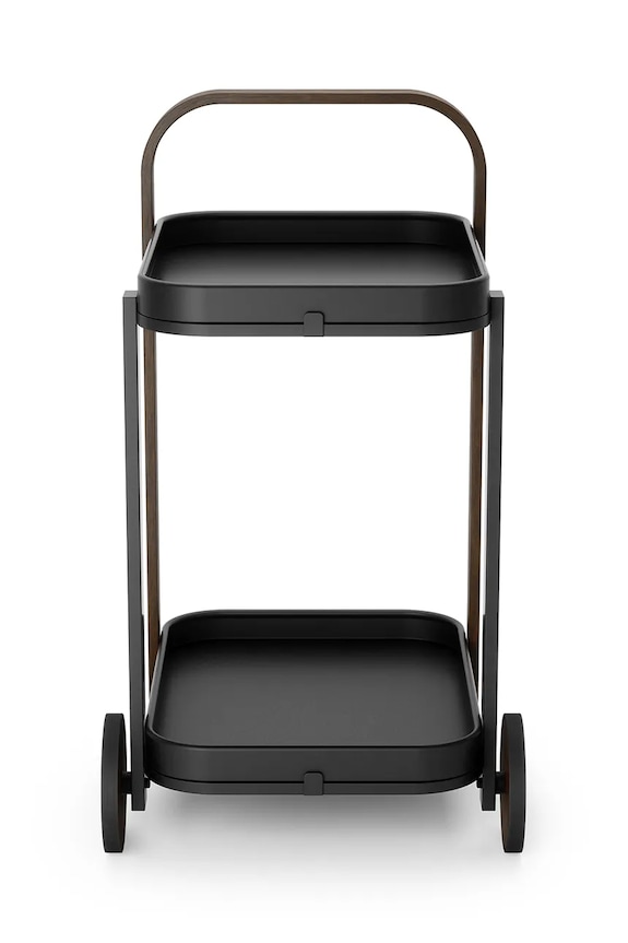Living și dormitor Umbra mobilă cu roți Bellwood 53 x 43 x 79 cm 1015392.048 negru