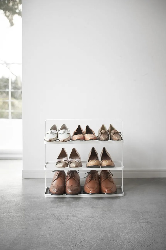 Yamazaki cipőtartó Tower 50 x 45,5 x 14 cm 2480 fehér AA00