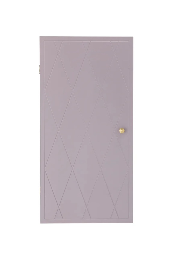 Настенный шкаф Bloomingville Nell Cabinet 40 x 80 x 30 cm 82051565 фиолетовой AA00