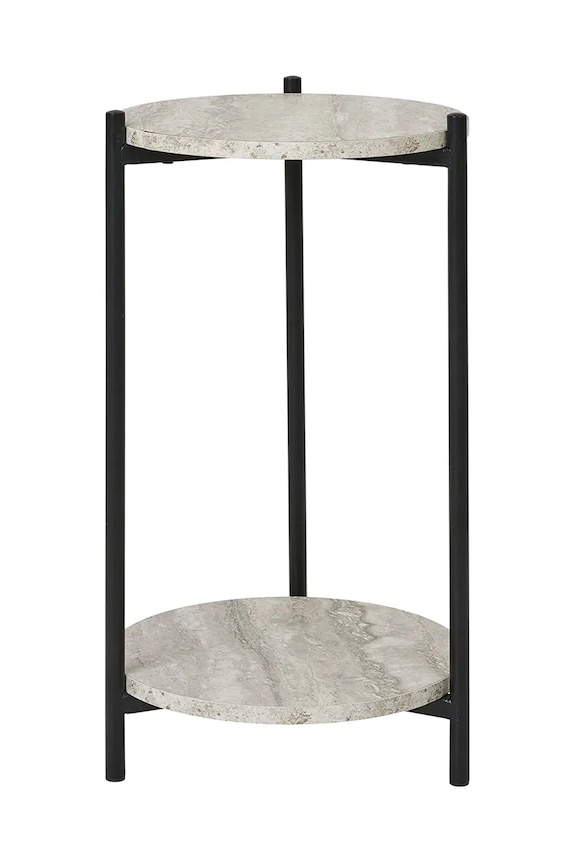House Nordic stolik Leuven 27 x 46 cm szary 2102072
