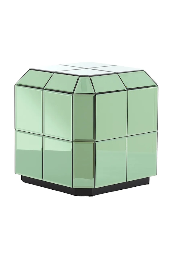 Living și dormitor Light & Living masă Luciano 40 x 40 x 40 cm 5516676 verde