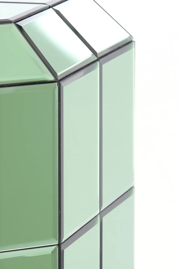 Light & Living masă Luciano 40 x 40 x 40 cm verde 5516676