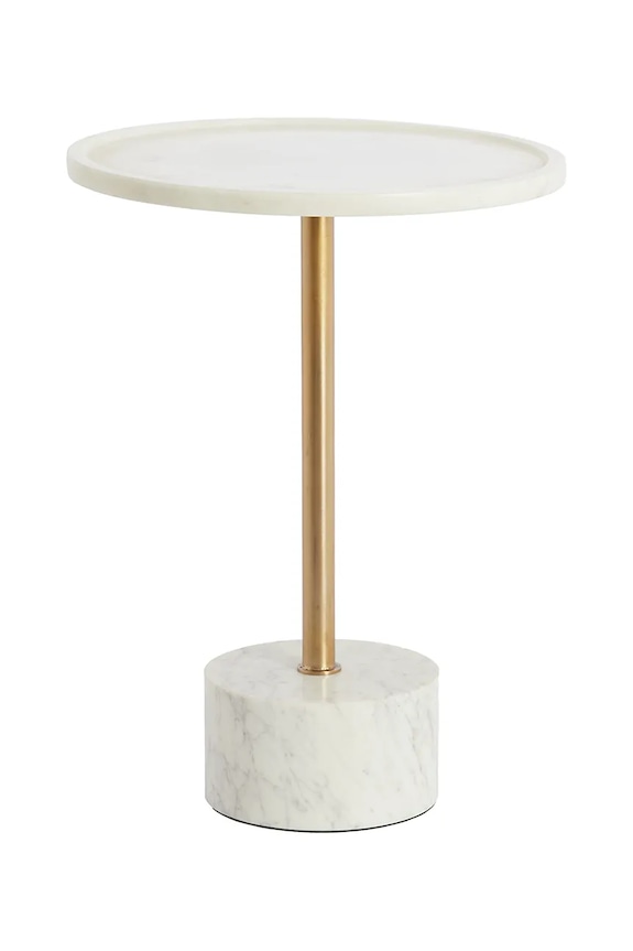 Light & Living asztal Civita 37 x 49 cm bézs 5522688