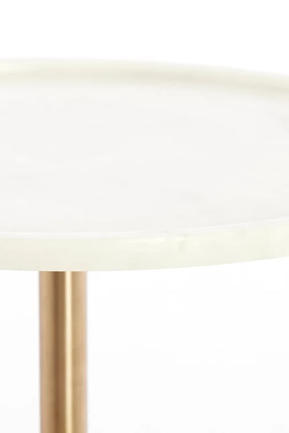 Light & Living asztal Civita 37 x 49 cm 5522688 bézs AA00