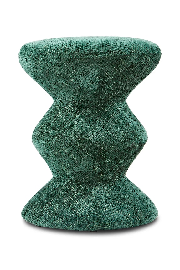 Σκαμπό Pols Potten zig zag 36 x 47 cm 564.030.001 πράσινο AA00