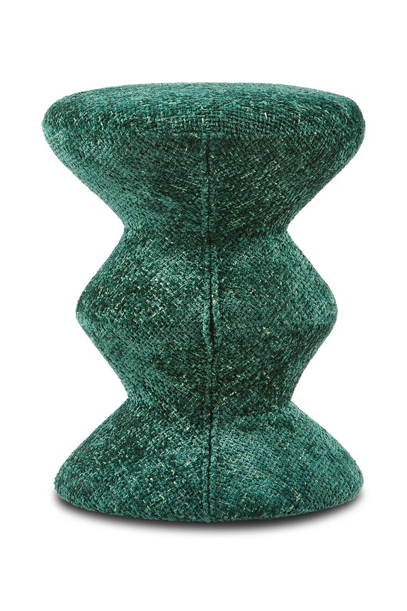 Σαλόνι και υπνοδωμάτιο Σκαμπό Pols Potten zig zag 36 x 47 cm 564.030.001 πράσινο