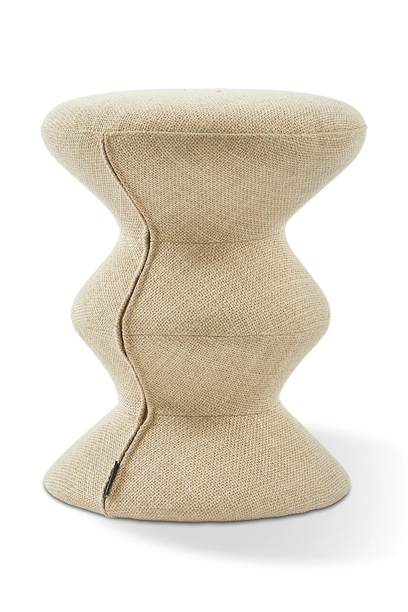 Living și dormitor Pols Potten scaun zig zag 36 x 47 cm 555.030.001 bej