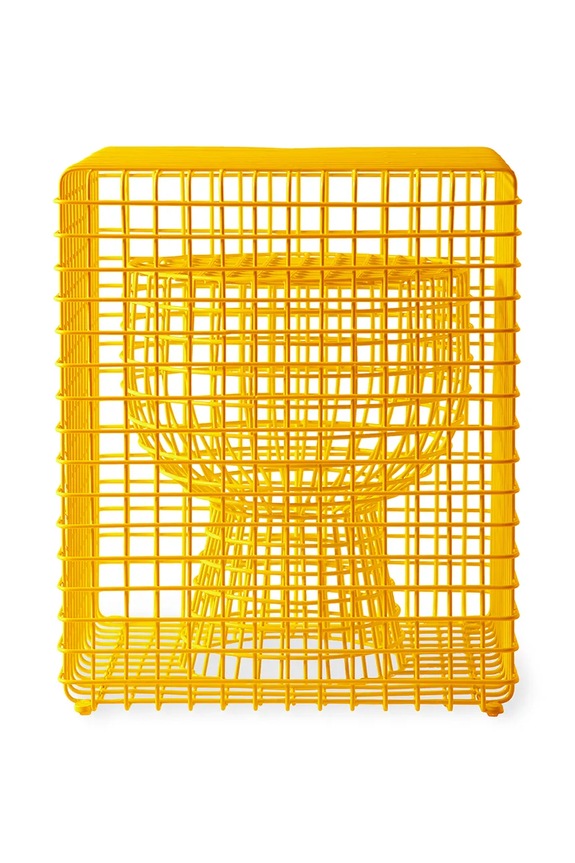 Stolík Pols Potten tip tap 40 x 40 x 47 cm 300.030.102 žltá AA00
