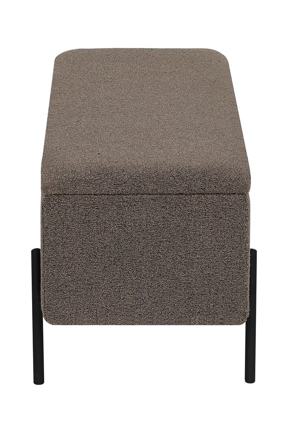 House Nordic bancă/organizator Watford 95 x 36,5 x 43 cm 1409076 maro