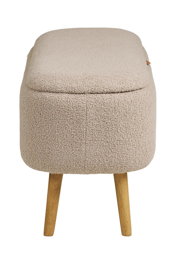 Πάγκος με αποθηκευτικό χώρο House Nordic Harlow 95 x 37 x 45 cm 1401310