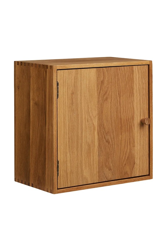House Nordic fali polc Townsville 18 x 30 x 30 cm barna 4291142