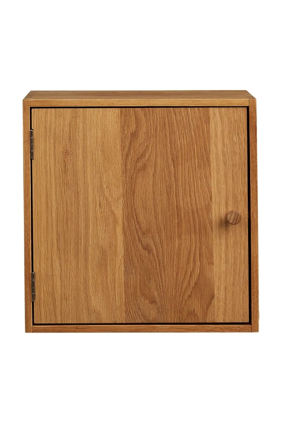 House Nordic fali polc Townsville 18 x 30 x 30 cm 4291142 barna AA00