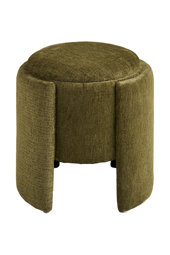 Taburetka House Nordic Walsdorf 42 x 43,5 cm 1501160 zelená AA00