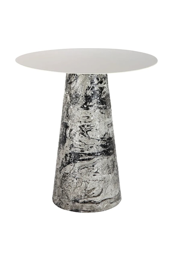 Leitmotiv masă Mosaic Marble 42 x 40 cm alb LM2323WH