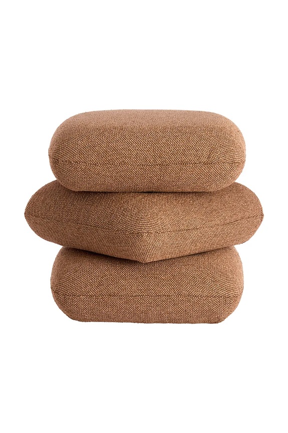 Light & Living puff Laurie 44,5 x 44,5 x 44,5 cm 6893283 narancssárga AA00