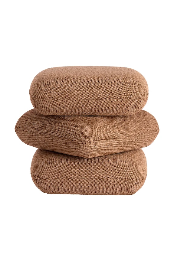 Light & Living puff Laurie 44,5 x 44,5 x 44,5 cm 6893283 narancssárga AA00