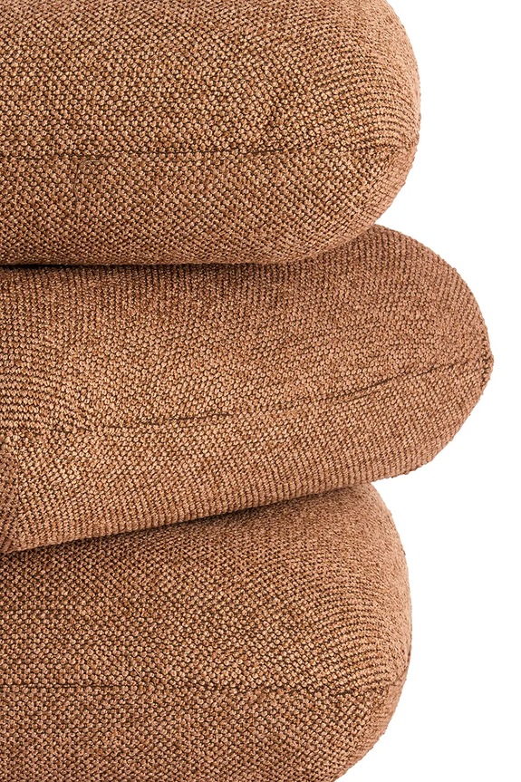 Nappali és hálószoba Light & Living puff Laurie 44,5 x 44,5 x 44,5 cm 6893283 narancssárga