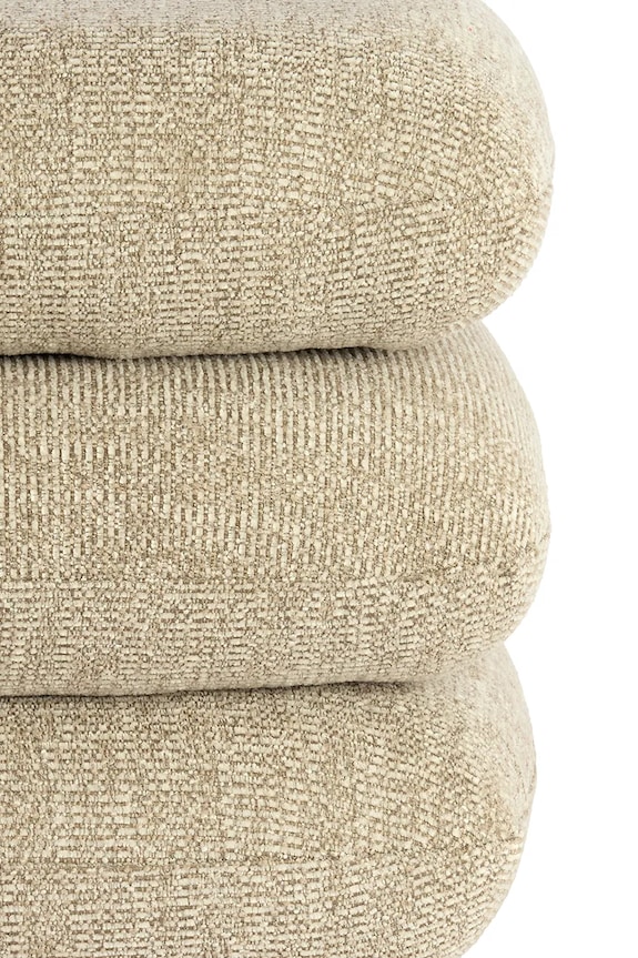 Light & Living puff Laurie 44,5 x 44,5 x 44,5 cm bézs 6893282