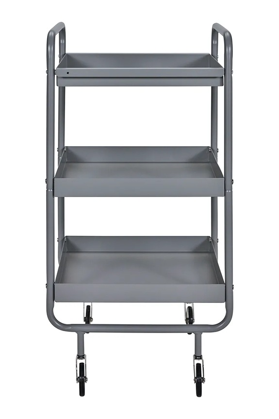 House Doctor mebel z kółkami HDRoll 42 x 85 x 38 cm szary 208583013