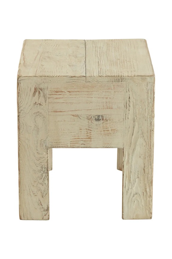 Nappali és hálószoba J-Line szék 35 x 35 x 40 cm 47690 fehér