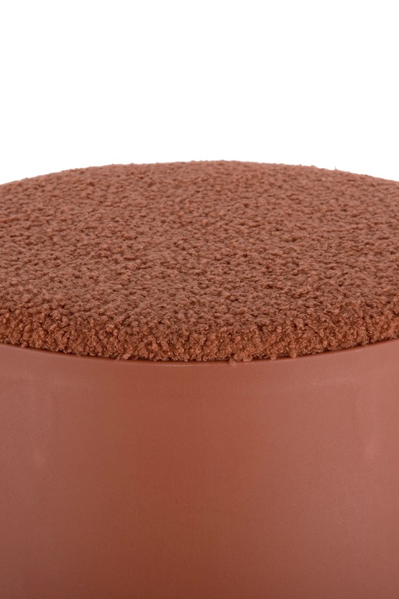 Salotto e camera Leitmotiv sgabello Savor 44 x 46 cm LM2131OR arancione