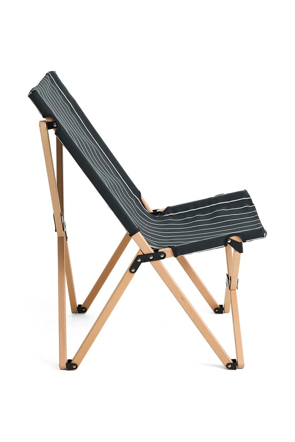 HAY krzesło z drewna bukowego 85 x 52 x 65 cm AE974.E864 czarny AA00