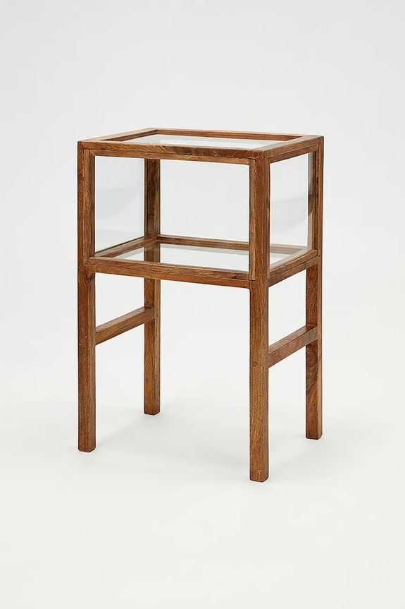 House Doctor stolik drewniany 38 x 28 x 60 cm 203800453 brązowy AA00