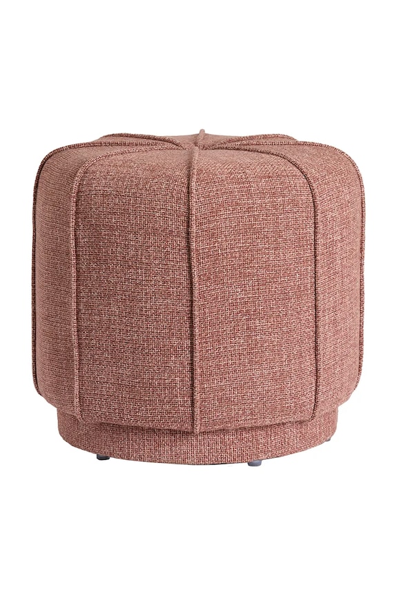 Light & Living Taburet din material textil 50,5 x 46 cm roz 6893789