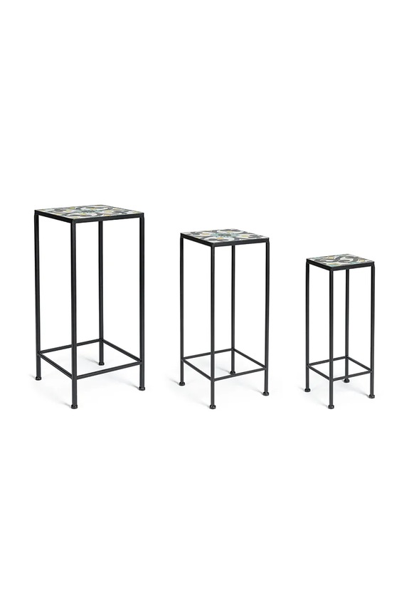 Bizzotto set de mobilier din oțel acoperit cu pulbere multicolor 806172
