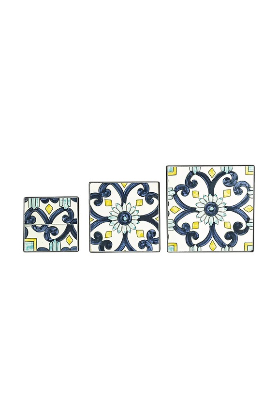 Living și dormitor Bizzotto set de mobilier din oțel acoperit cu pulbere 806172 multicolor