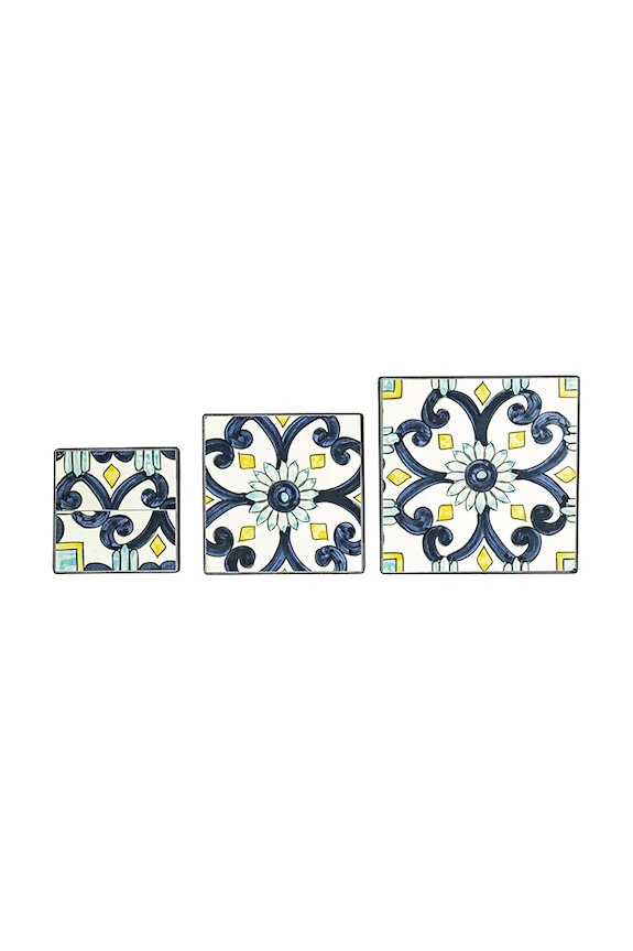 Living și dormitor Bizzotto set de mobilier din oțel acoperit cu pulbere 806172 multicolor