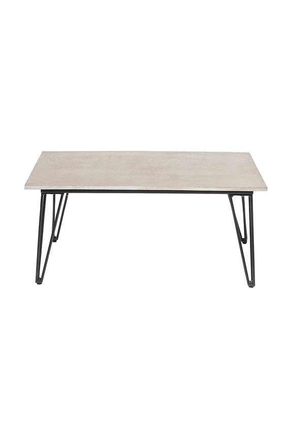 Bloomingville stolik kawowy z cementu 90 x 42 x 60 cm szary 50255211