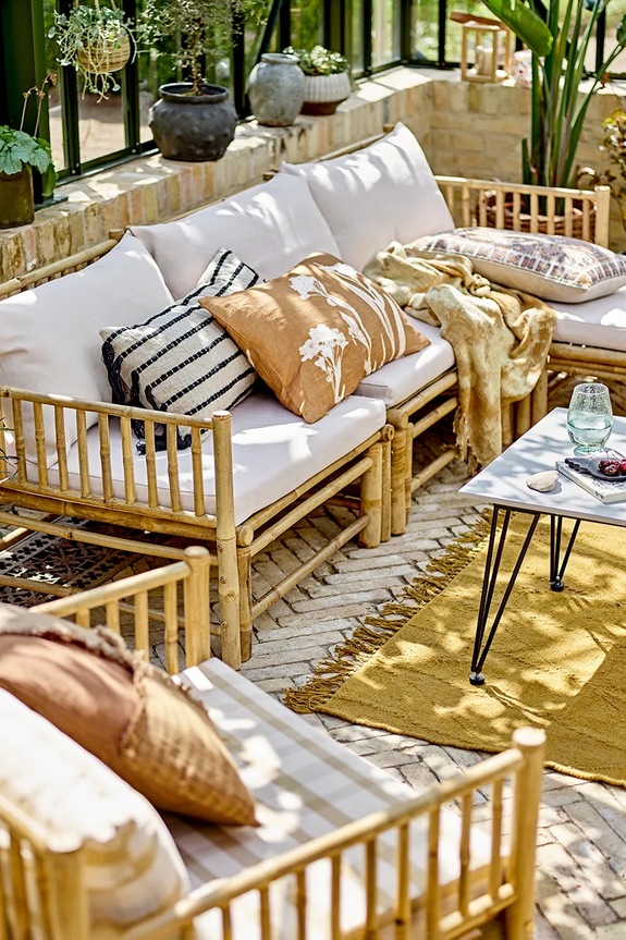 Bloomingville stolik z cementu 55 x 42 x 55 cm 82051166 szary