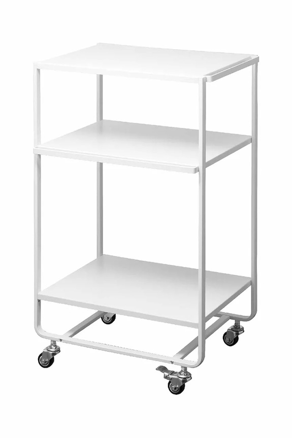 Yamazaki mebel z kółkami ze stali 38 x 49 x 81,5 cm biały 4918