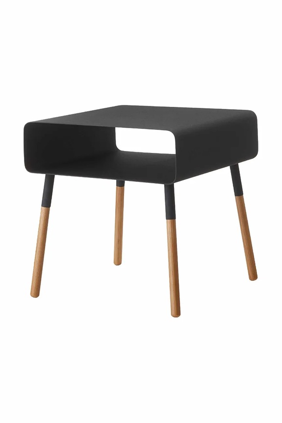 Yamazaki stolik boczny ze stali 35 x 35 x 35 cm czarny 4230