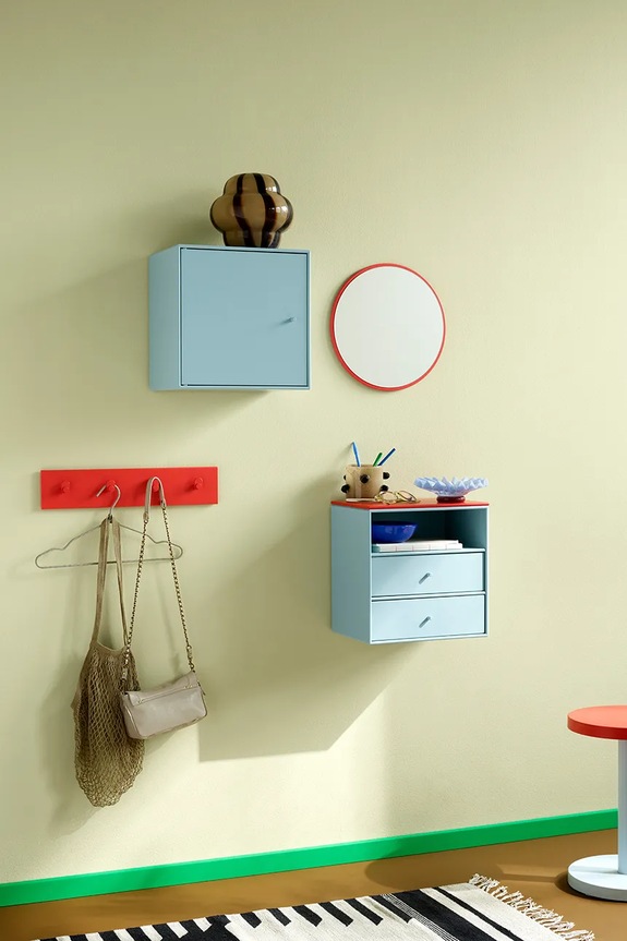 Montana półka modułowa 35 x 35 x 25 cm 1007.MONTANA niebieski AA00