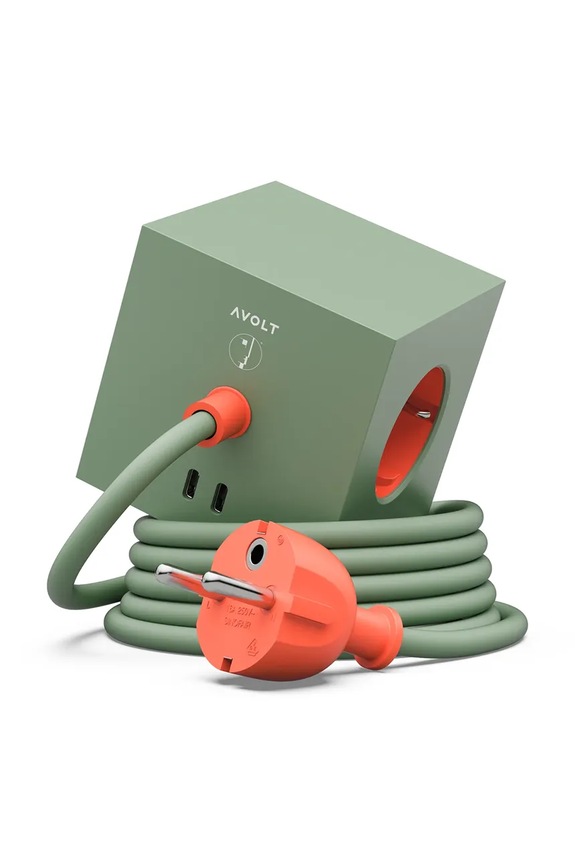 Avolt cub de încărcare magnetic Bauhaus-Archiv USB-C (30W) / 1.8 m verde SQ1.EUFC20.18LG1