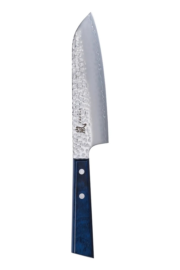 Kuchynský nôž Yaxell Santoku Blue Breeze 16,5 cm tmavomodrá 34601