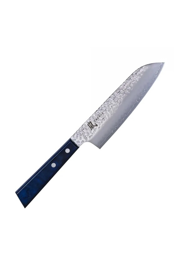 Kuchynský nôž Yaxell Santoku Blue Breeze 16,5 cm 34601 tmavomodrá AA00